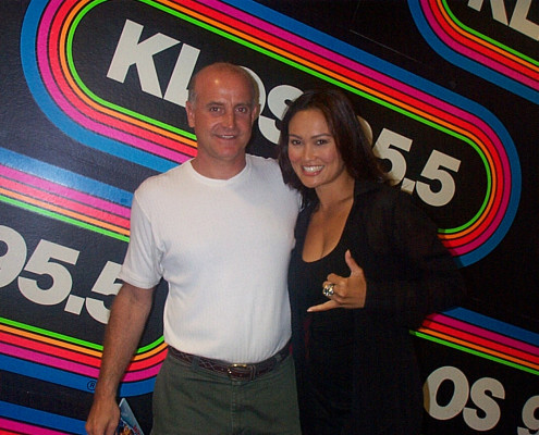 A man and a woman posing for a picture.