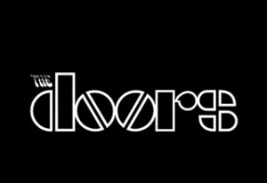 The doors logo on a black background.