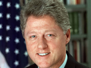 A picture of bill clinton.